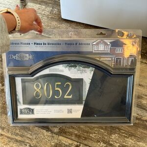 2 for $20 sale: New packaging Whitehall Products Design-it 4 Arch address plaque